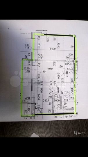 2-к. квартира, 54,7 м², 9/9 эт.