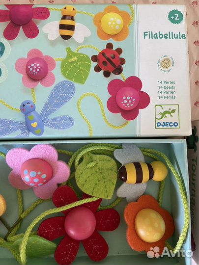 Djeco конструктор и сортер