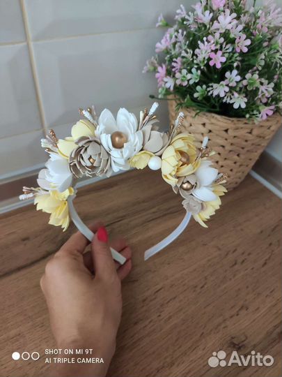 Ободок украшение для волос