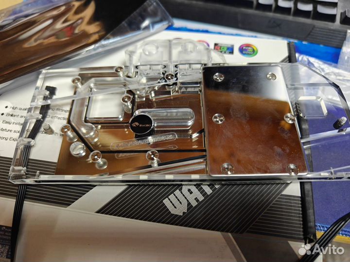 Водоблок для видеокарты AMD Rx6800