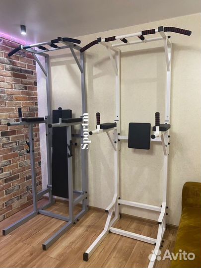 Напольный турник со скамьей: Турник, Брусья, Пресс