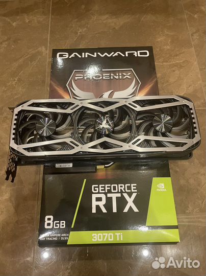 Видеокарта Gainward GeForce RTX 3070 Ti Phoenix 8G