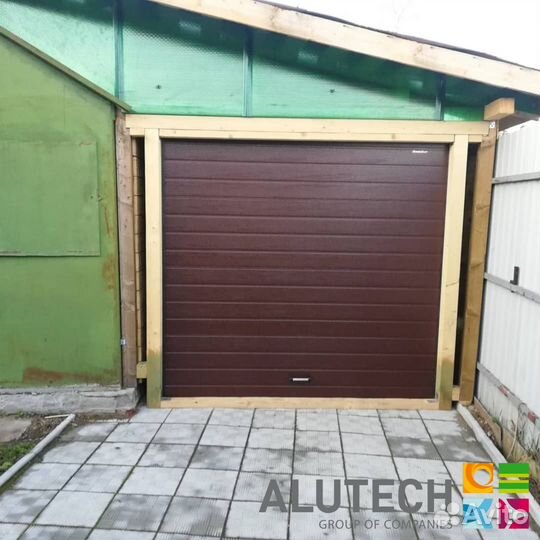 Гаражные ворота alutech