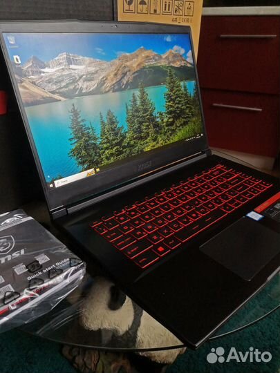 Игровой ноутбук MSI GF63 / 16gb, 1050Ti