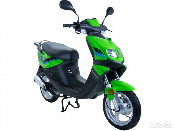 Скутер racer RC50QT-3X JOG зеленый