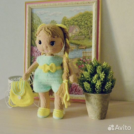 Кукла амигуруми ручная работа