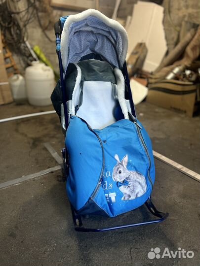 Коляска санки