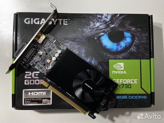 Видеокарта gt 730 2gb