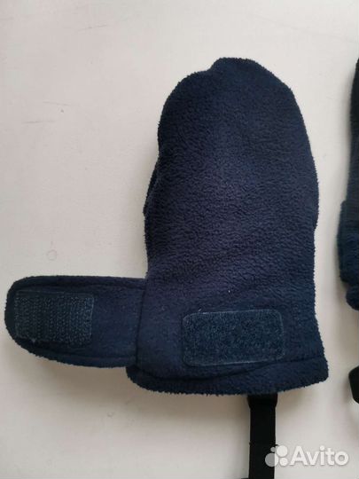 Варежки флис. утеплённые Oldos (1-3 года)