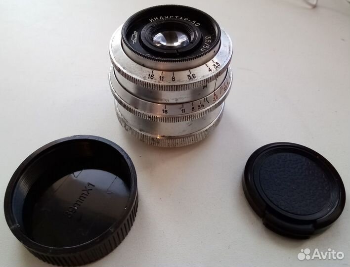 Объектив Индустар-50 1967 года выпуска