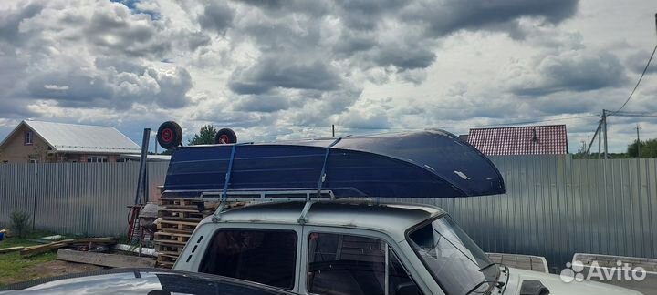 Алюминиевая лодка с мотором