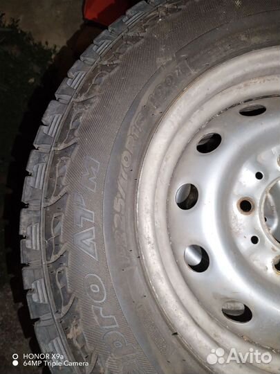 Зимняя резина с дисками r15