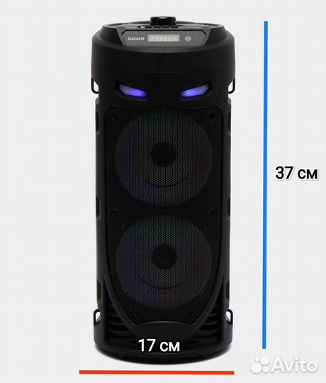 Колонка ZQS-4239, беспроводная bluetooth