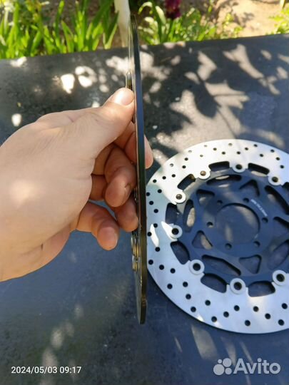 Тормозные диски на Yamaha xjr 400