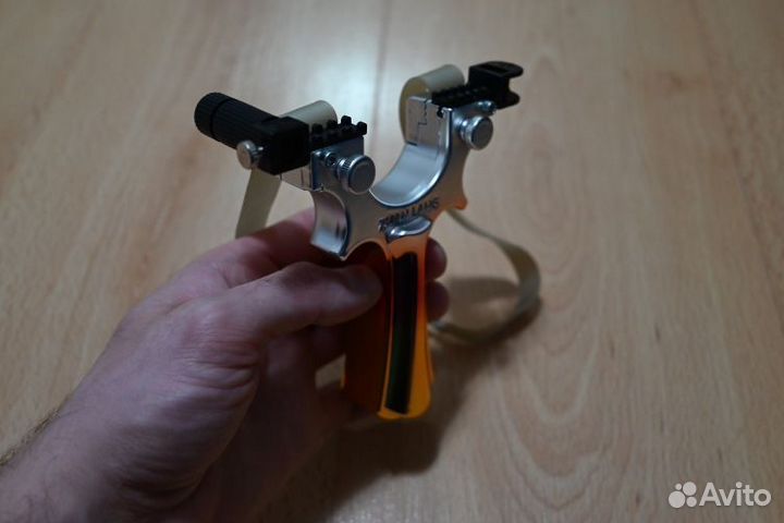 Рогатка с лазером. Новая