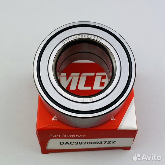 Подшипник ступицы DAC38700037-ZZ MCB