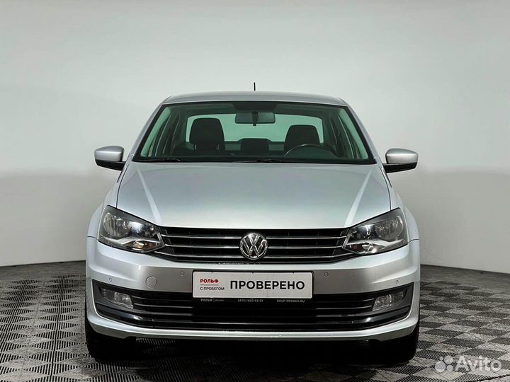 Volkswagen Polo 1.6 МТ, 2017, 140 359 км