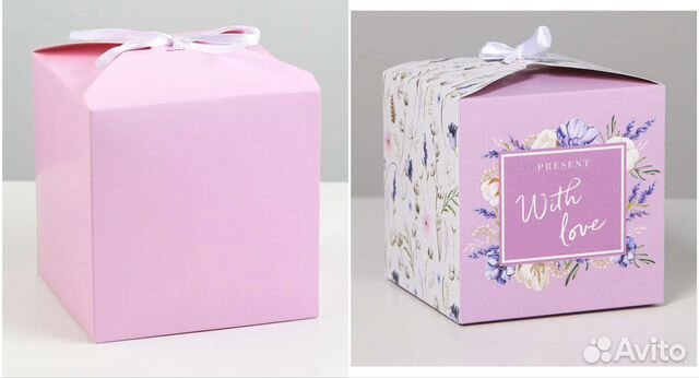 Новые коробки подарочные складные