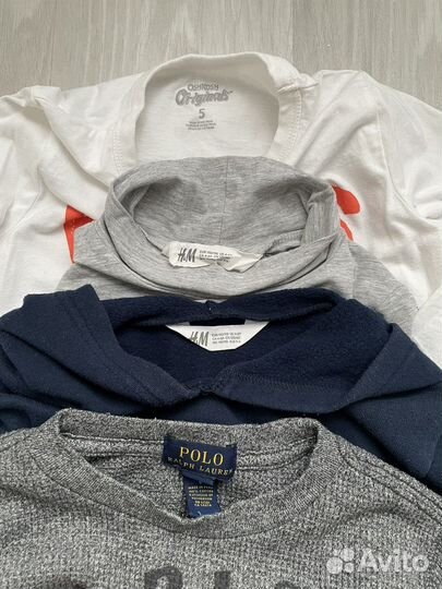 Брендовые вещи пакетом на мальчика 5-6 лет