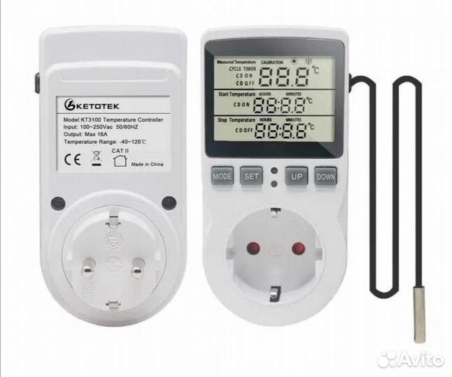 Терморегулятор. Для кварцевых, ик-обогревателей