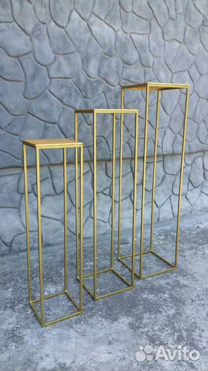 Аренда декора стойки для цветов