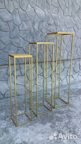 Аренда декора стойки для цветов