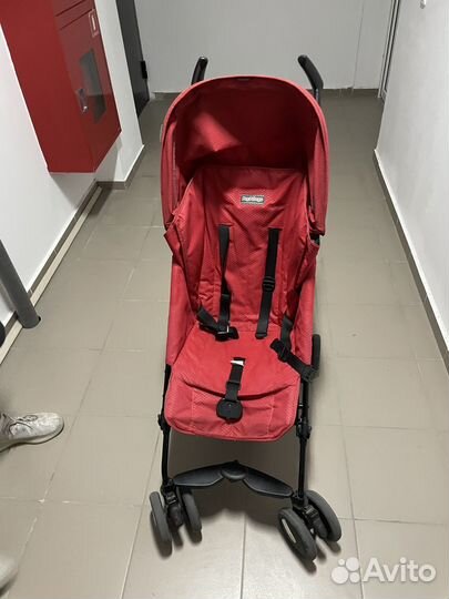 Бронь до 09. Коляска трость peg perego pliko