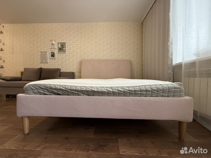 Кровать с матрасом 160 на 200 IKEA