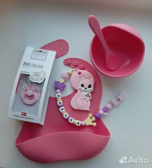 Детская посуда для кормления силиконовая