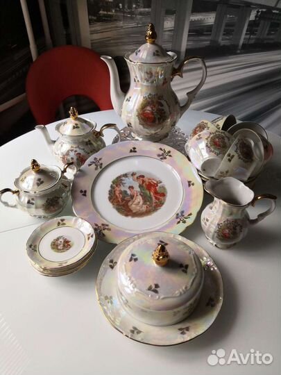 Чайно кофейный сервиз 