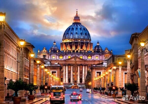 Картина по номерам 40x50 Собор Святого Петра