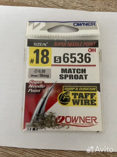 Крючки owner match tournament #18