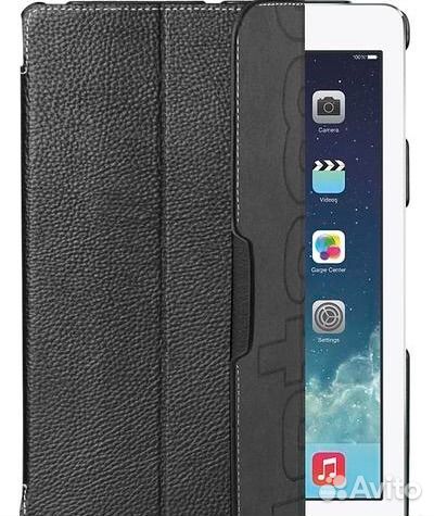 Чехол натур. кожи iPad Air, iPad 2017, 2018