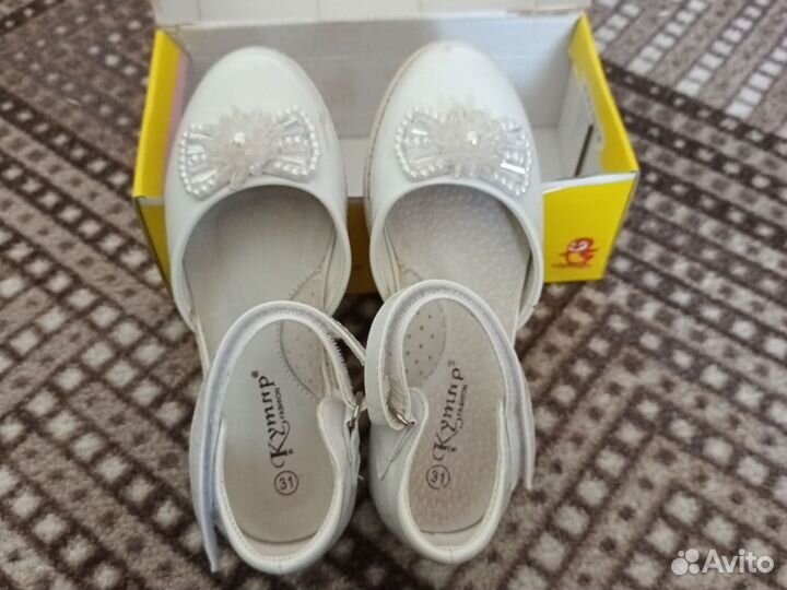 Туфли на девочку 31 размер