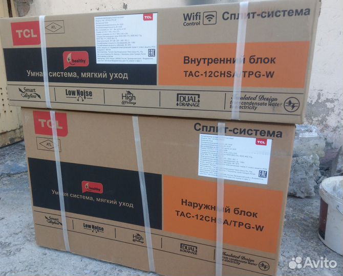 Кондиционер TCL TAC-12chsa/TPG-W новый