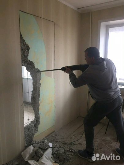 Демонтаж / Слом / Стен / Полов / Дома
