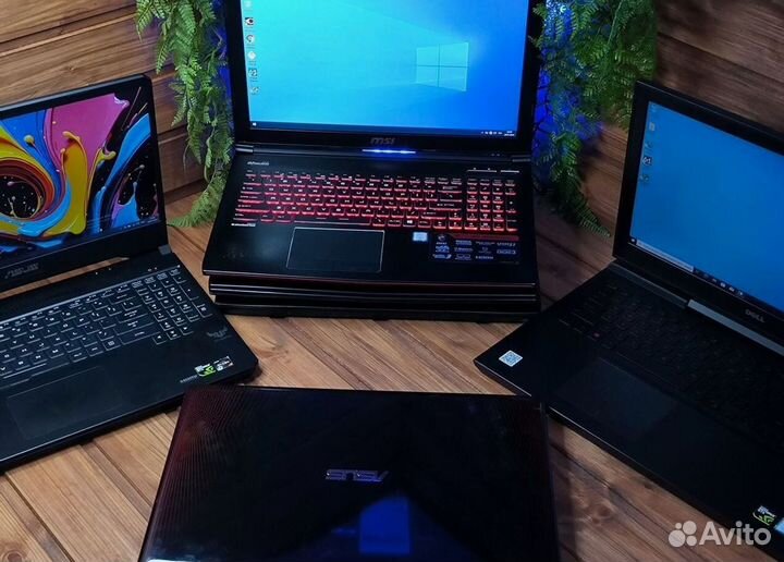 Крутые игровые ноутбуки i5, i7, Ryzen, GTX