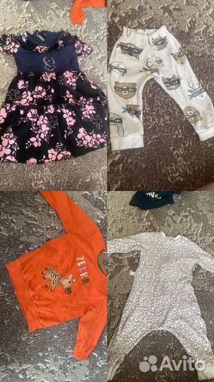 Вещи пакетом на девочку 92 98