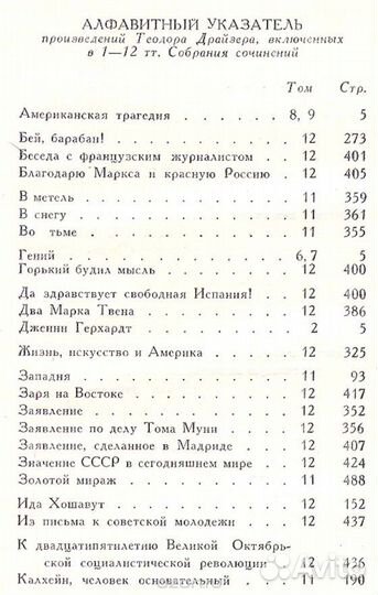 Теодор Драйзер. Собрание сочинений в 12 томах