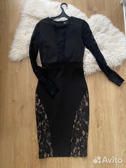 Платье вечернее, б/у, размер 42