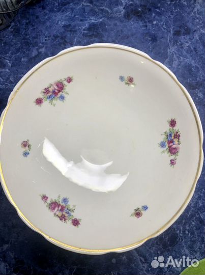 Посуда СССР РСФСР фарфор глина хрусталь ваза чайни