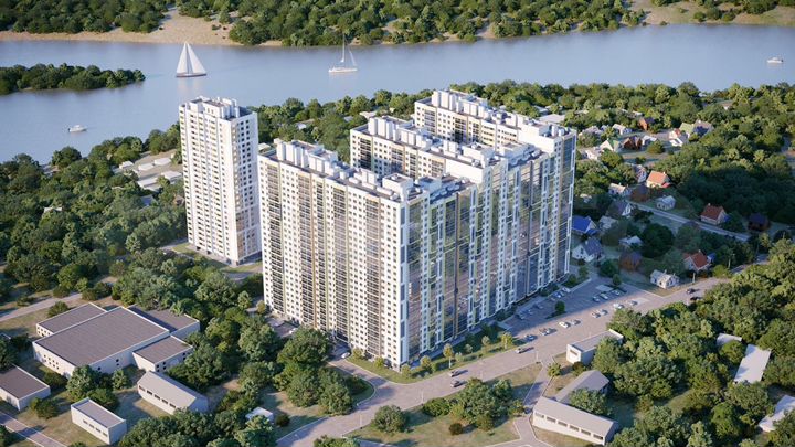 2-к. квартира, 65,7 м², 20/26 эт.