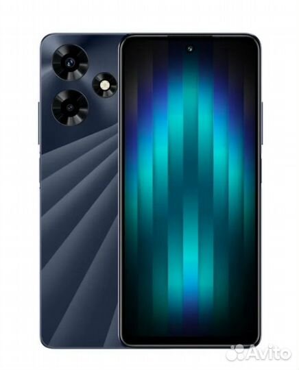 Новый смартфон Infinix HOT 30 4/128 гб, черный