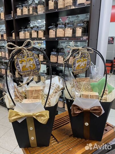 Подарочный бокс: мужской и женский подарок