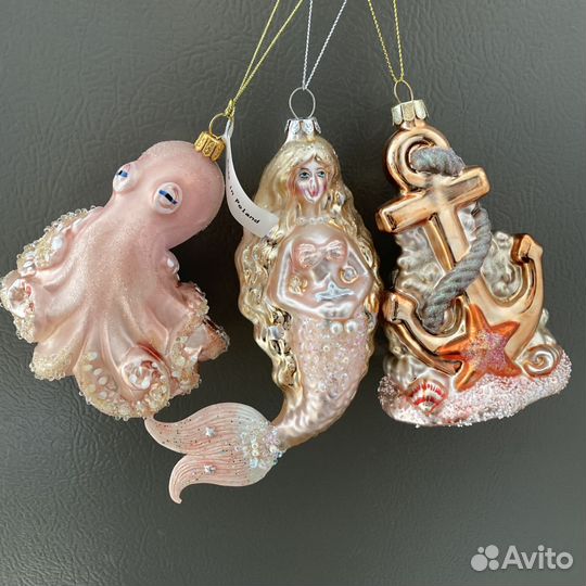 Елочная игрушка русалочка