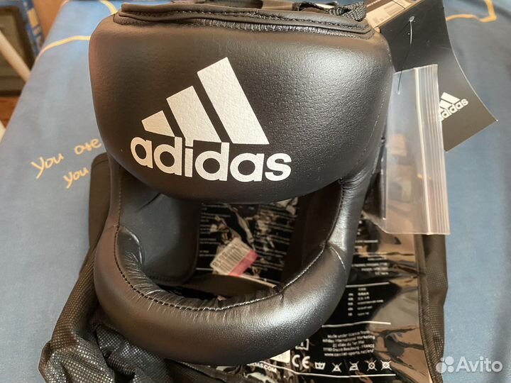 Боксерский шлем Adidas с бампером