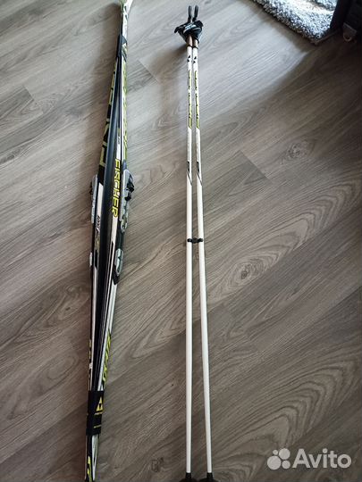 Лыжи беговые fisher коньковые