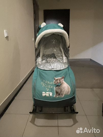 Коляска санки