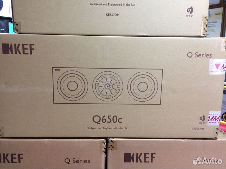 Комплект акустики 5.0 KEF White Q950 + Q350 +Q650C