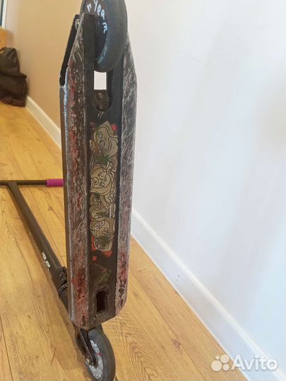 Трюковой самокат tech team